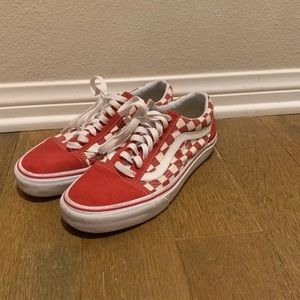 Vans Sk8-Hi Mix Checker Chili Pepper Tru